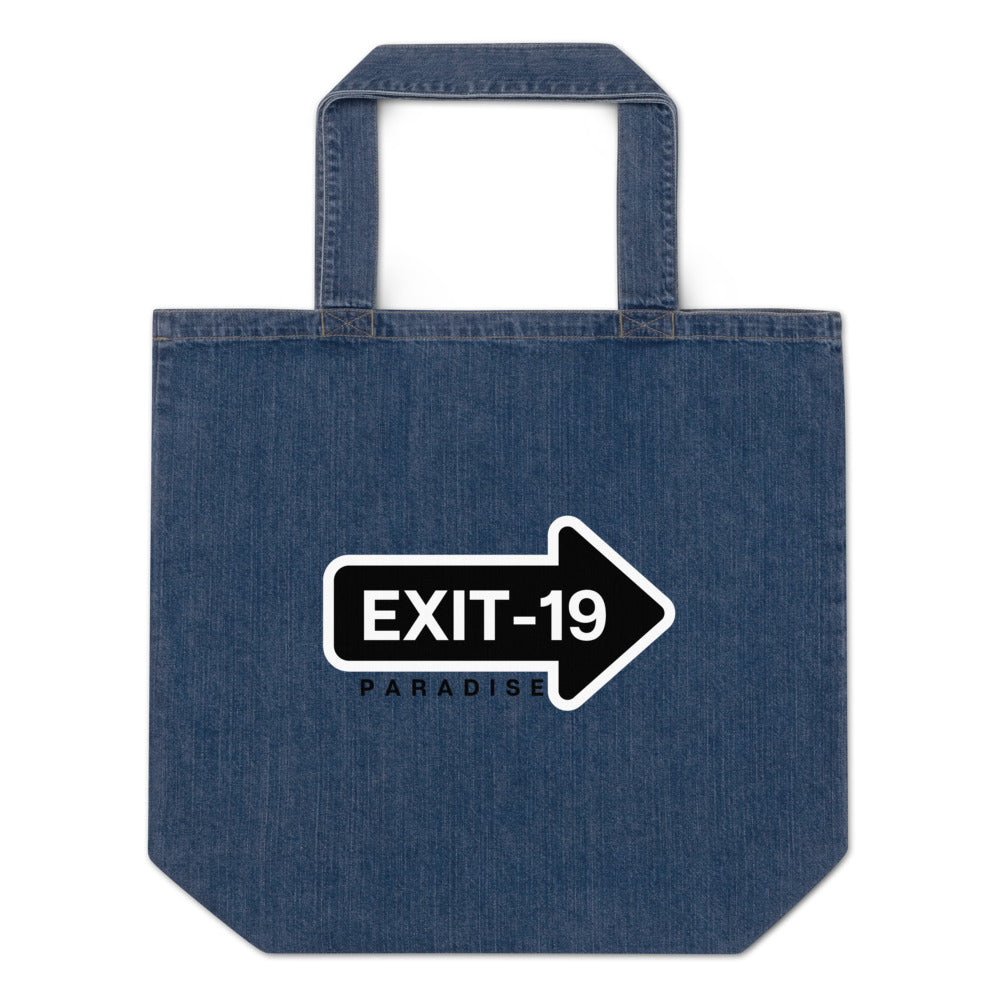 Organic Denim Tote Bag