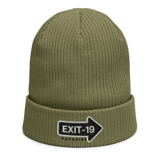 Organic Ribbed Beanie