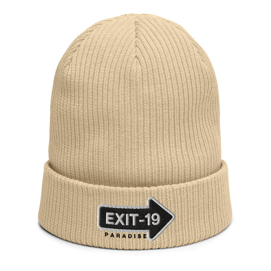 Organic Ribbed Beanie